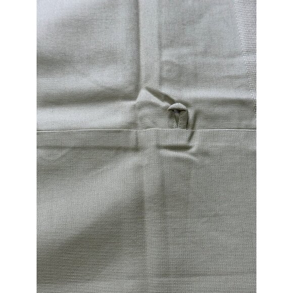 Pair of New PB Teen Fold Up Drapes Olive Green Beige 32x63 each Pottery Barn - Picture 8 of 8